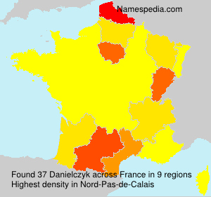 Surname Danielczyk in France Surname Danielczyk in France