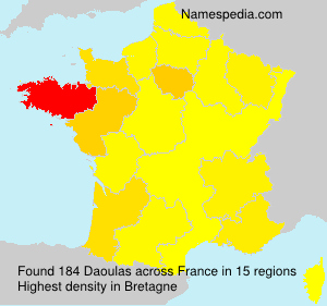 Surname Daoulas in France Surname Daoulas in France