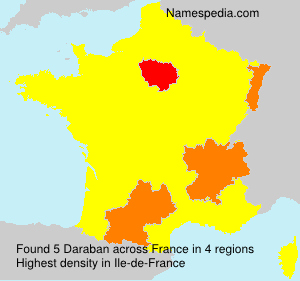 Surname Daraban in France Surname Daraban in France