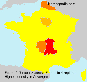 Surname Darabasz in France Surname Darabasz in France