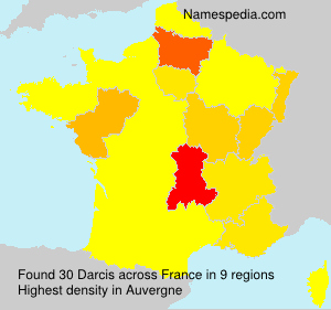 Surname Darcis in France Surname Darcis in France