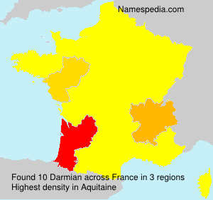 Surname Darmian in France Surname Darmian in France
