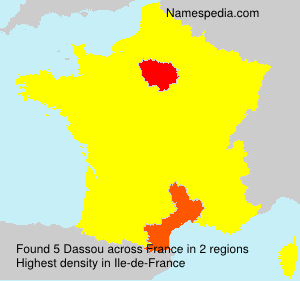 Surname Dassou in France Surname Dassou in France