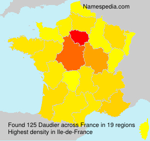 Surname Daudier in France Surname Daudier in France