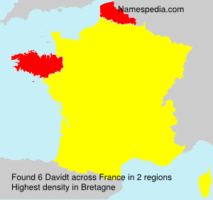 Surname Davidt in France Surname Davidt in France