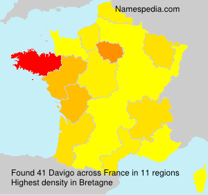 Surname Davigo in France Surname Davigo in France