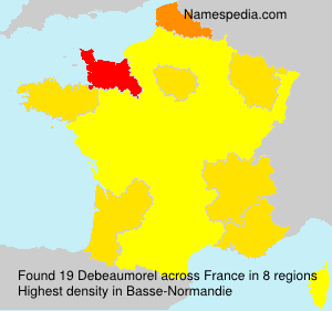 Surname Debeaumorel in France Surname Debeaumorel in France