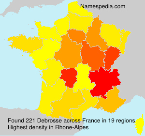 Surname Debrosse in France Surname Debrosse in France