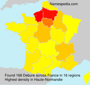 Surname Debure in France Surname Debure in France