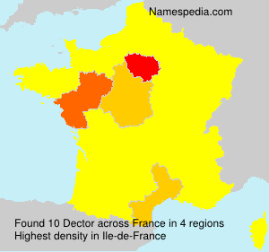 Surname Dector in France Surname Dector in France
