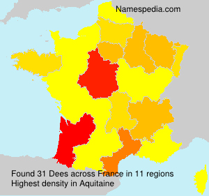 Surname Dees in France Surname Dees in France