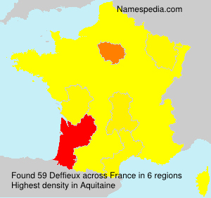 Surname Deffieux in France Surname Deffieux in France