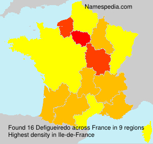 Surname Defigueiredo in France Surname Defigueiredo in France