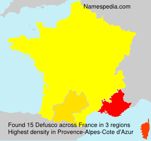 Surname Defusco in France Surname Defusco in France
