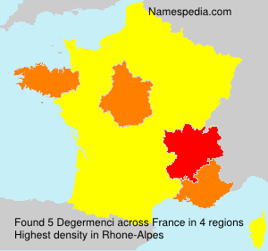 Surname Degermenci in France Surname Degermenci in France