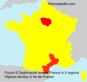 Surname Deghmache in France Surname Deghmache in France