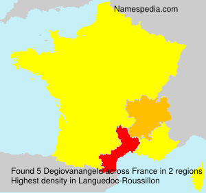 Surname Degiovanangelo in France Surname Degiovanangelo in France