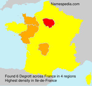 Surname Degrott in France Surname Degrott in France