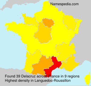 Surname Delacruz in France Surname Delacruz in France