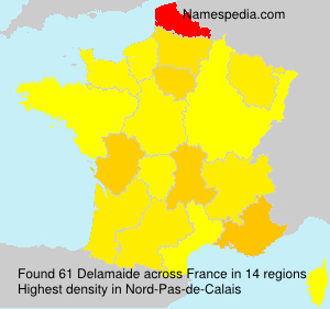 Surname Delamaide in France Surname Delamaide in France