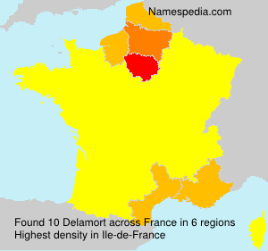 Surname Delamort in France Surname Delamort in France