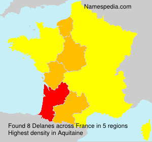 Surname Delanes in France Surname Delanes in France
