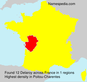Surname Delaroy in France Surname Delaroy in France