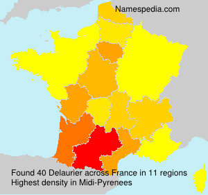 Surname Delaurier in France Surname Delaurier in France