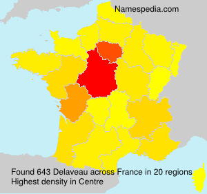 Surname Delaveau in France Surname Delaveau in France
