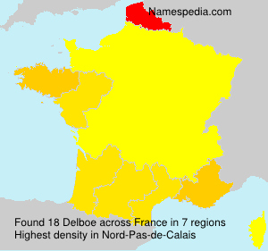 Surname Delboe in France Surname Delboe in France