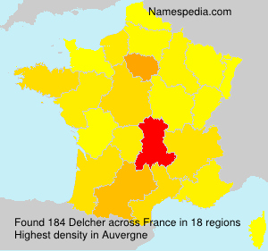 Surname Delcher in France Surname Delcher in France