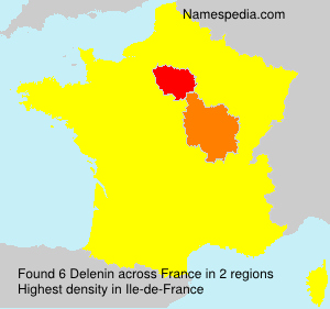 Surname Delenin in France Surname Delenin in France