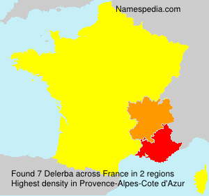 Surname Delerba in France Surname Delerba in France