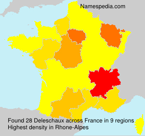 Surname Deleschaux in France Surname Deleschaux in France
