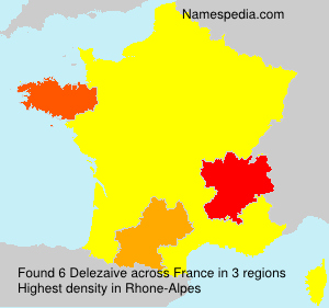 Surname Delezaive in France Surname Delezaive in France