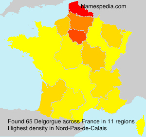 Surname Delgorgue in France Surname Delgorgue in France