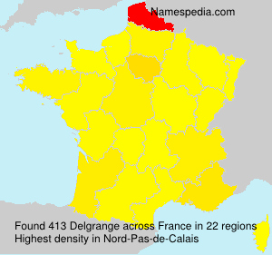 Surname Delgrange in France Surname Delgrange in France