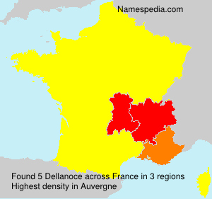 Surname Dellanoce in France Surname Dellanoce in France