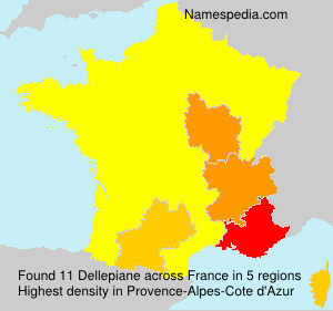 Surname Dellepiane in France Surname Dellepiane in France