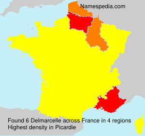 Surname Delmarcelle in France Surname Delmarcelle in France
