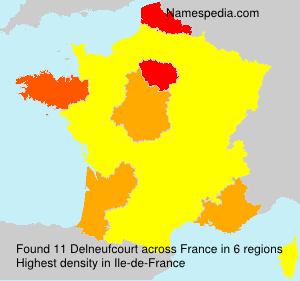 Surname Delneufcourt in France Surname Delneufcourt in France
