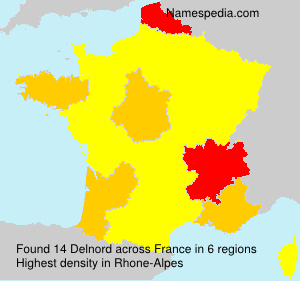 Surname Delnord in France Surname Delnord in France