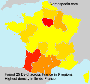 Surname Delol in France Surname Delol in France