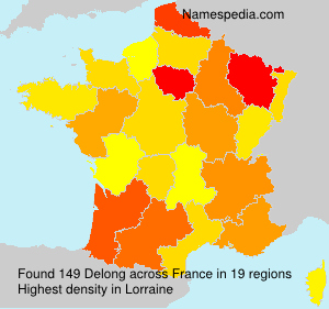 Surname Delong in France Surname Delong in France