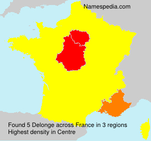Surname Delonge in France Surname Delonge in France