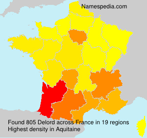 Surname Delord in France Surname Delord in France