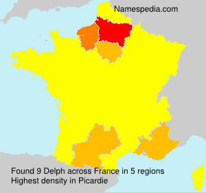 Surname Delph in France Surname Delph in France