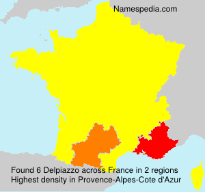 Surname Delpiazzo in France Surname Delpiazzo in France
