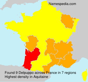 Surname Delpuppo in France Surname Delpuppo in France