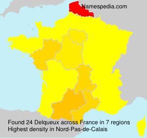 Surname Delqueux in France Surname Delqueux in France
